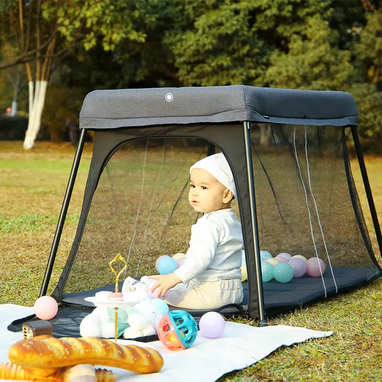 China Wholesale 3 In 1 Baby Playard  Newborn Cobabies Fashionable Luxury Foldable Baby Crib Travel Cot Foldable Baby Playpen