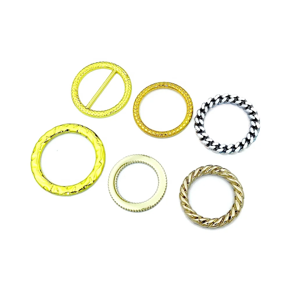 Nickle free 60mm BIKINI metal O-ring alloy buckle connect in rustless