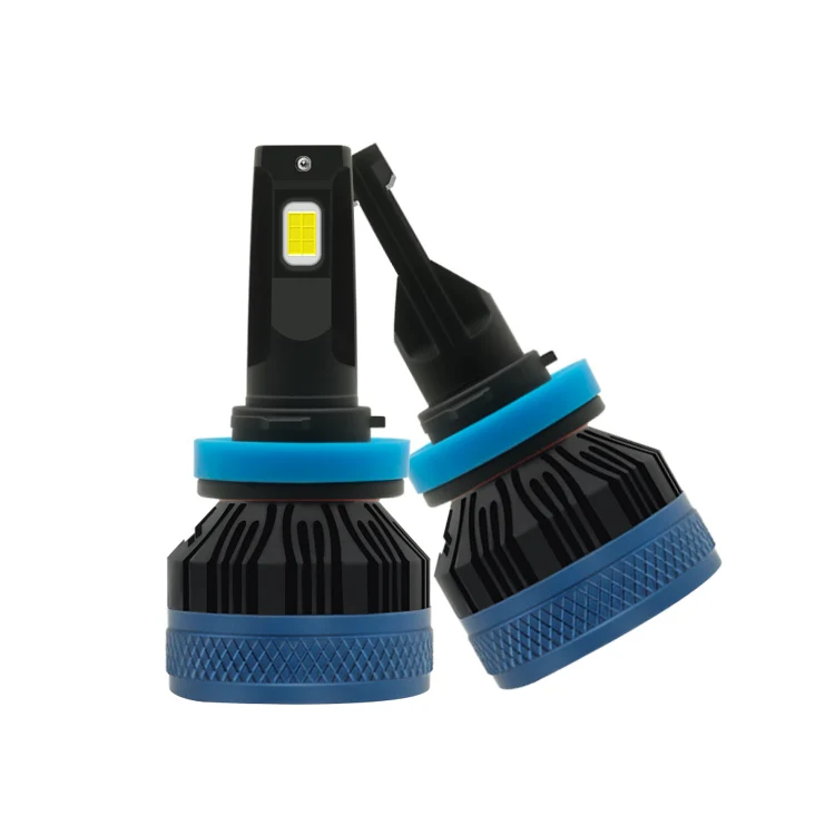 auto lighting systems Q21 lights leds 100W h11 led headlight bulb focos para super led h11 canbus auto Headlamps with turbo