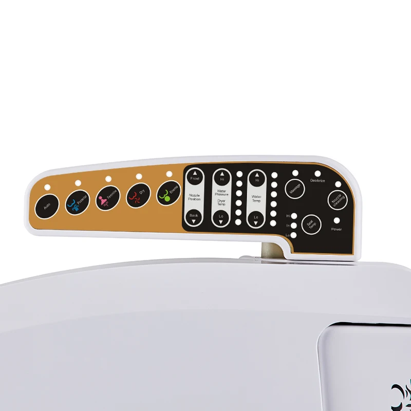 Elongated Smart Bidet Electronic Seat Cover Toilet Bidet Toilet Seat with Ce Certificate