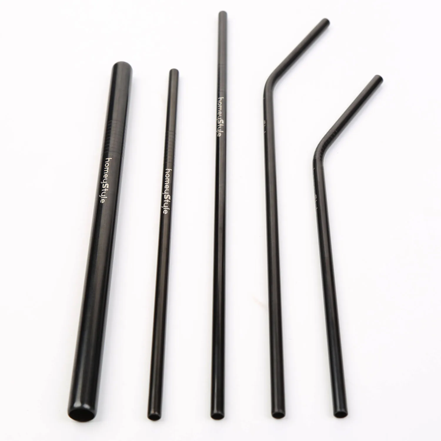 Custom  Eco Friendly Colourful Stainless Steel Metal Drinking Straw Bulk