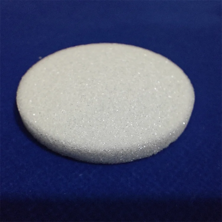 Customized Quartz Glass Frits Porous Glass Filter Plate Disc Quartz Sand