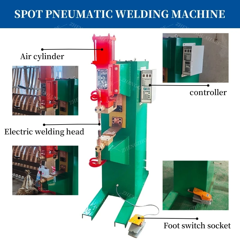 High Quality Air Straight Pneumatic Mini Welding Machine Spot Welder Electric Spot Welding Machine Price
