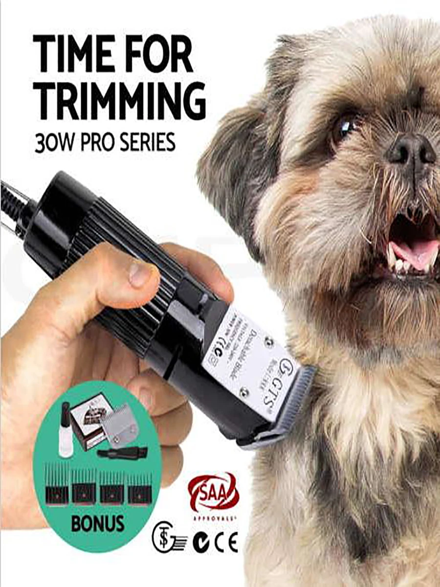 Dog Clippers Cat Shaver Powerful Professional Electric Cutter Animal Horse Dog Pet Hair Clipper