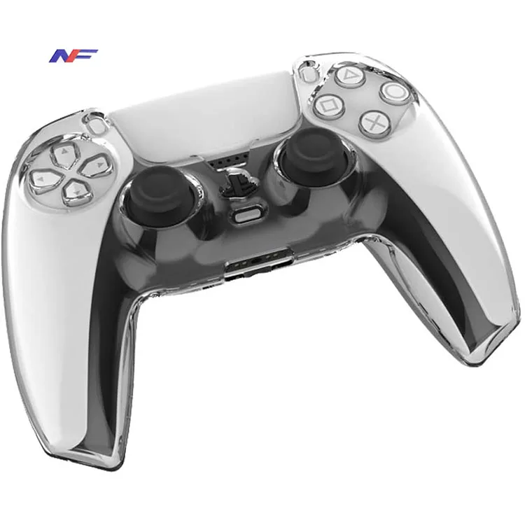 
Hard Transparent Clear PS5 Controller Cover case 