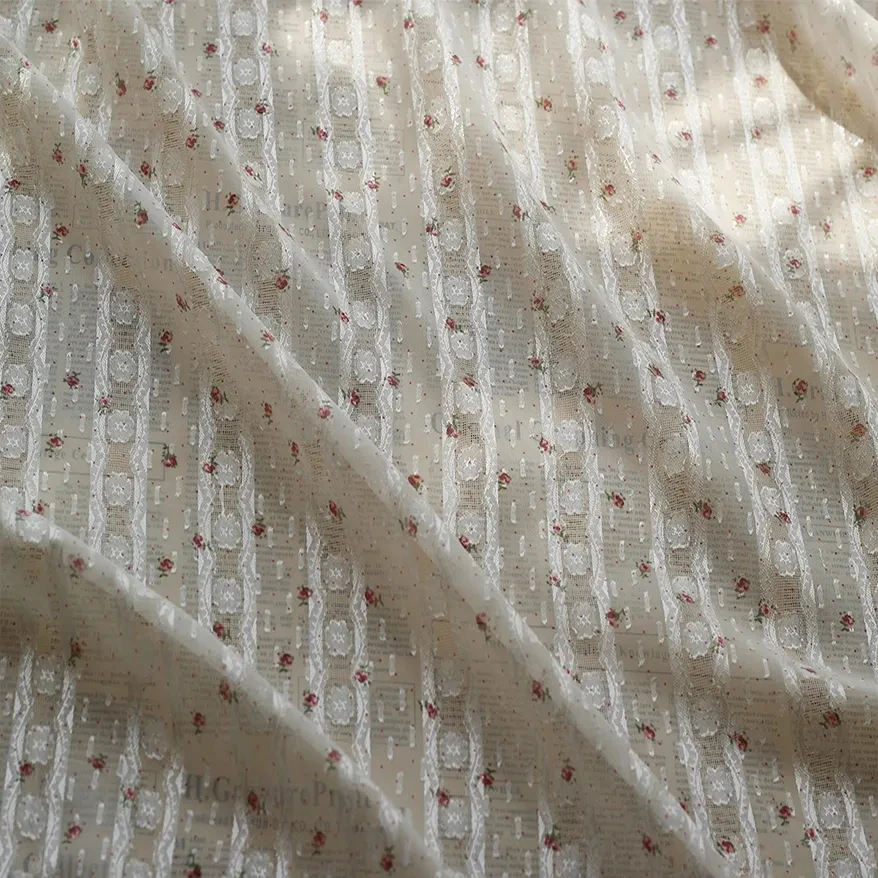 2023 hot sale Italian digital printed floral 100% Polyester silk satin fabrics jacquard chiffon for dress