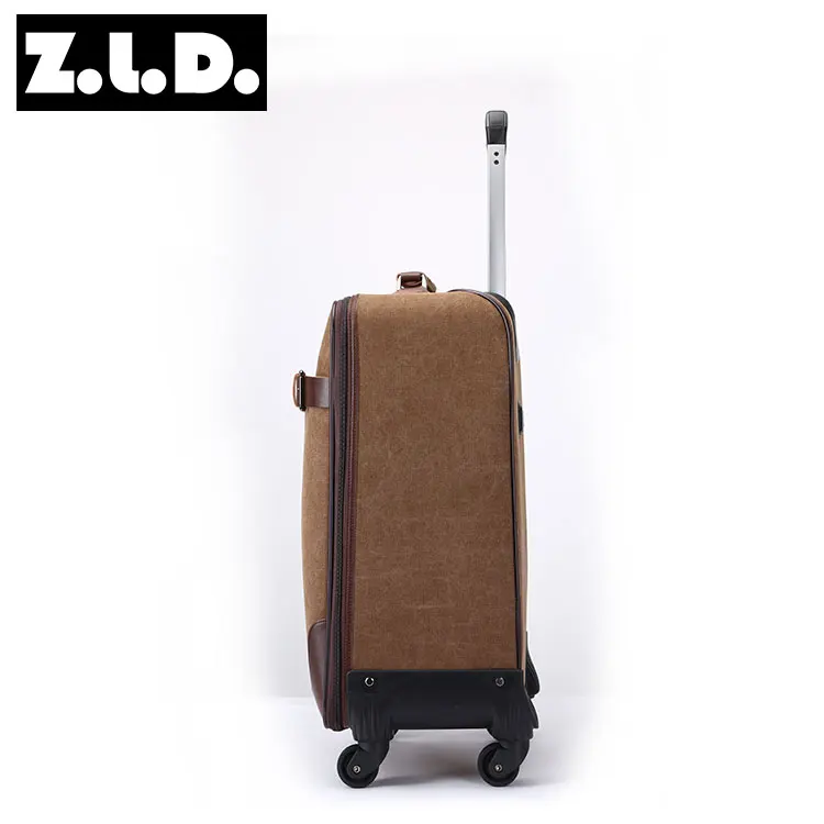 Zuo Lun Duo high quality luggage trolley suitcase
