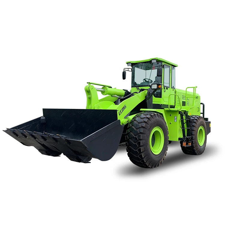 LTMG front end loader 3 ton 5ton electric articulating wheel loader for heavy duty