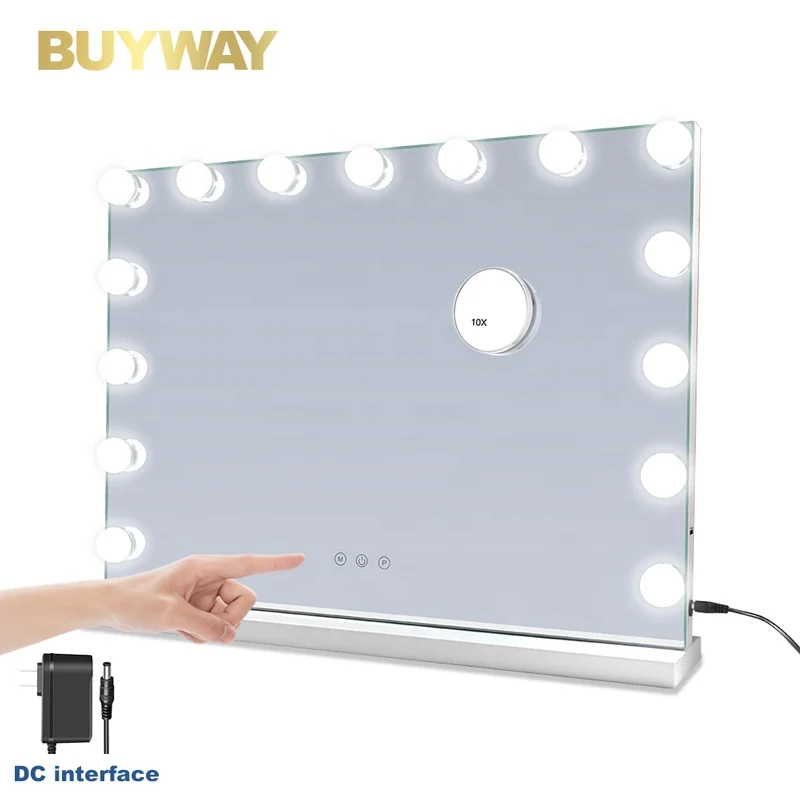 B Full Length Vanity Table With Makeup Hollywood Mirror Led Light Bulbs Dressing Table Large Light Vanity Makeup
