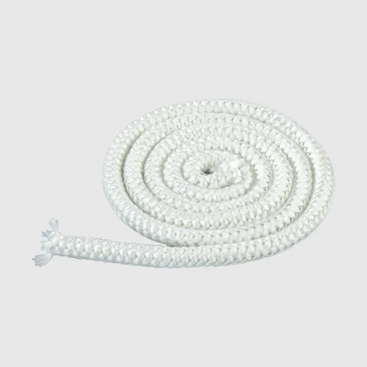 
ISO9001 standard 540C fireproof fiberglass Braided rope with high quality 