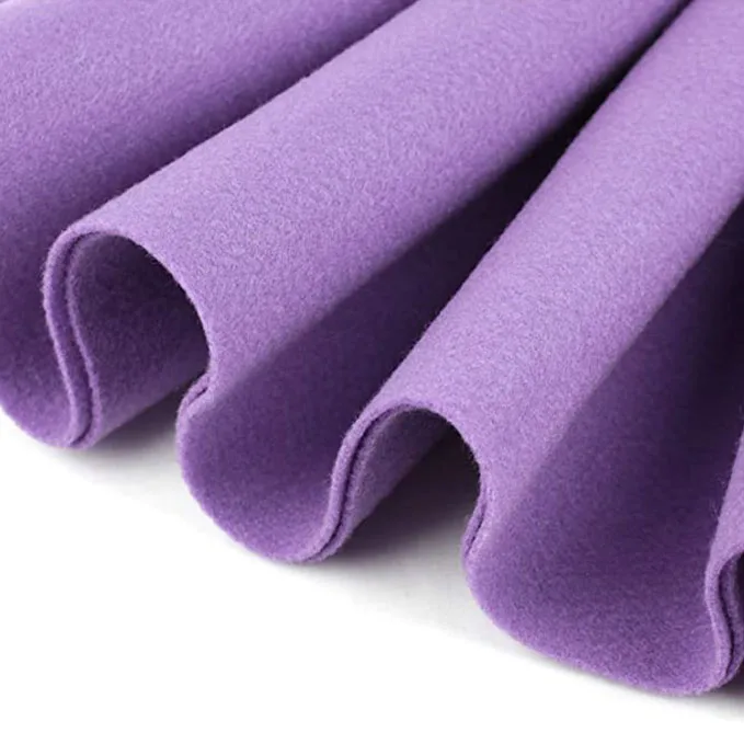 Polyester Wool Felt Non Woven Needle Punched Felt Fabric For Making Felt Products 4mm Wool Felt Fabric