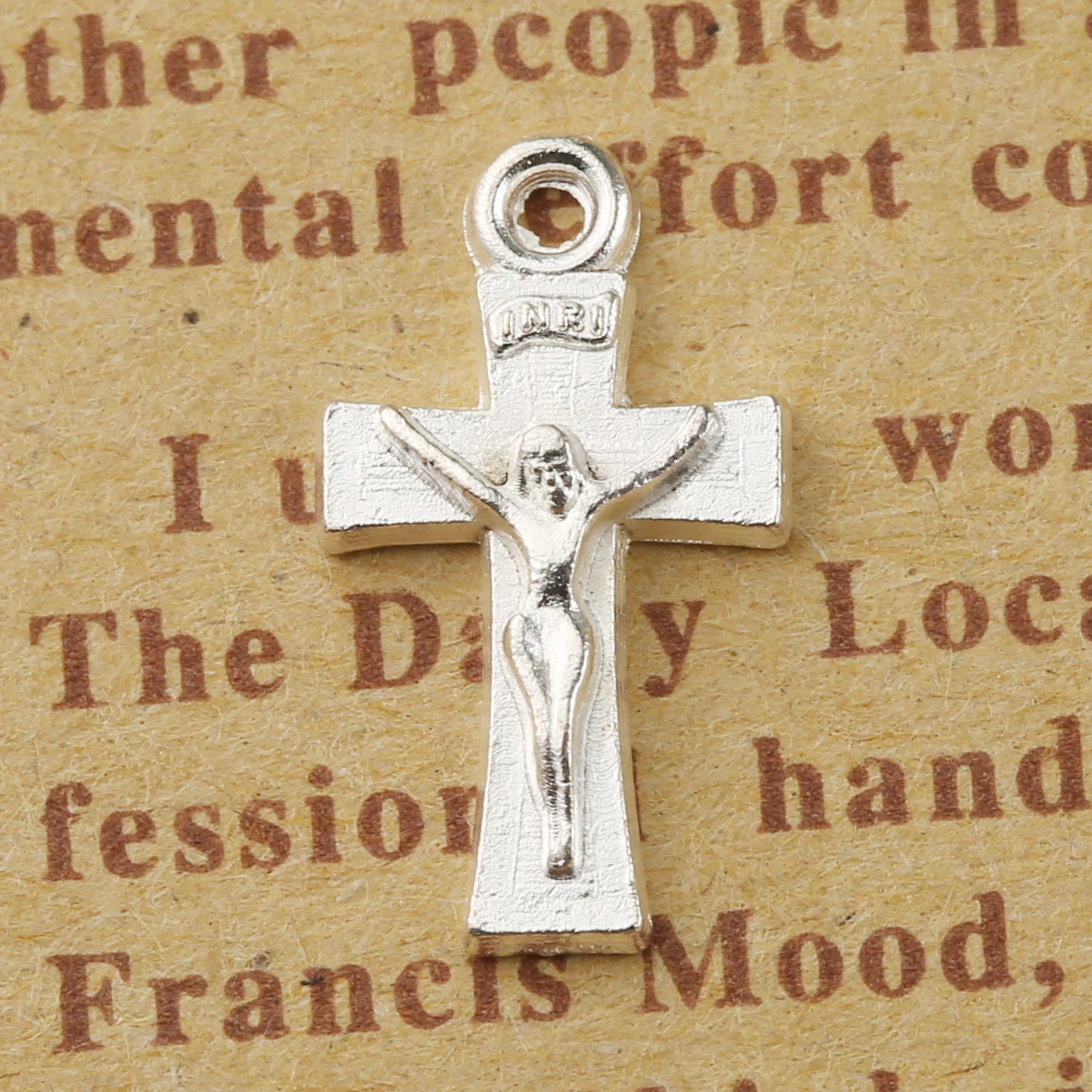 Custom Cross Shape Keepsake Stainless Jesus Religious Jesus Cross Necklace