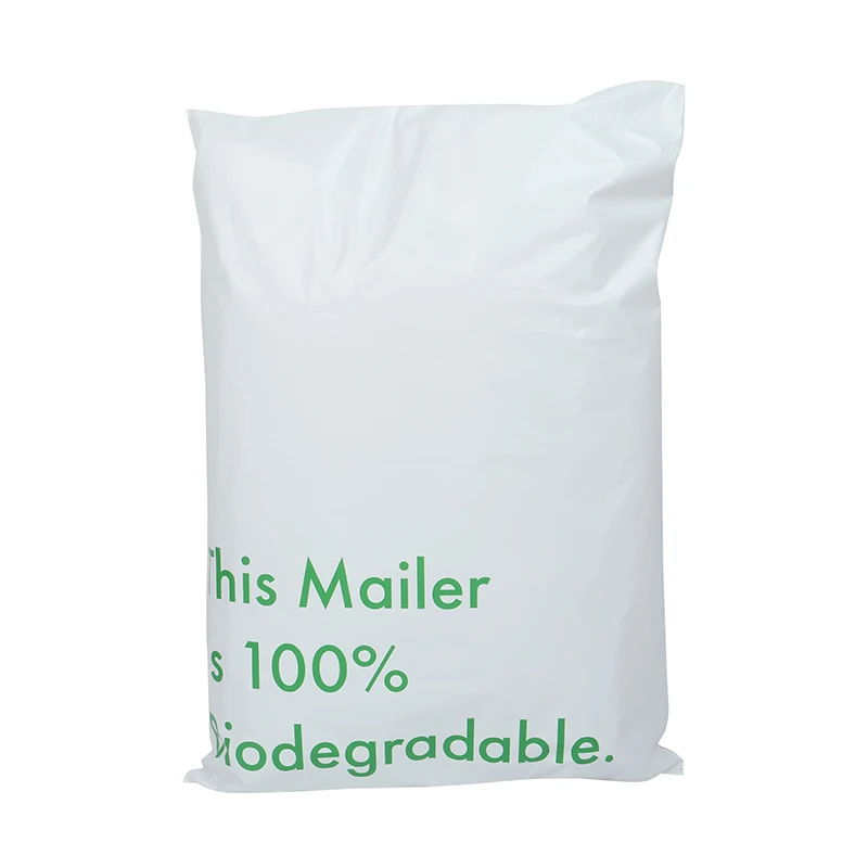 100% Biodegradable Mailer Shipping Bags Compostable Express Poly Bags With Tamper Proof Tape (Le0264)
