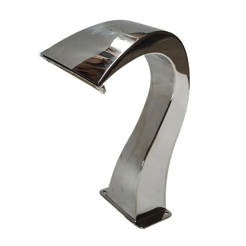 Заводская оптовая продажа водяная занавеска из нержавеющей стали плавающий спа-бассейн Каскадный водосброс бассейн фонтан водопад