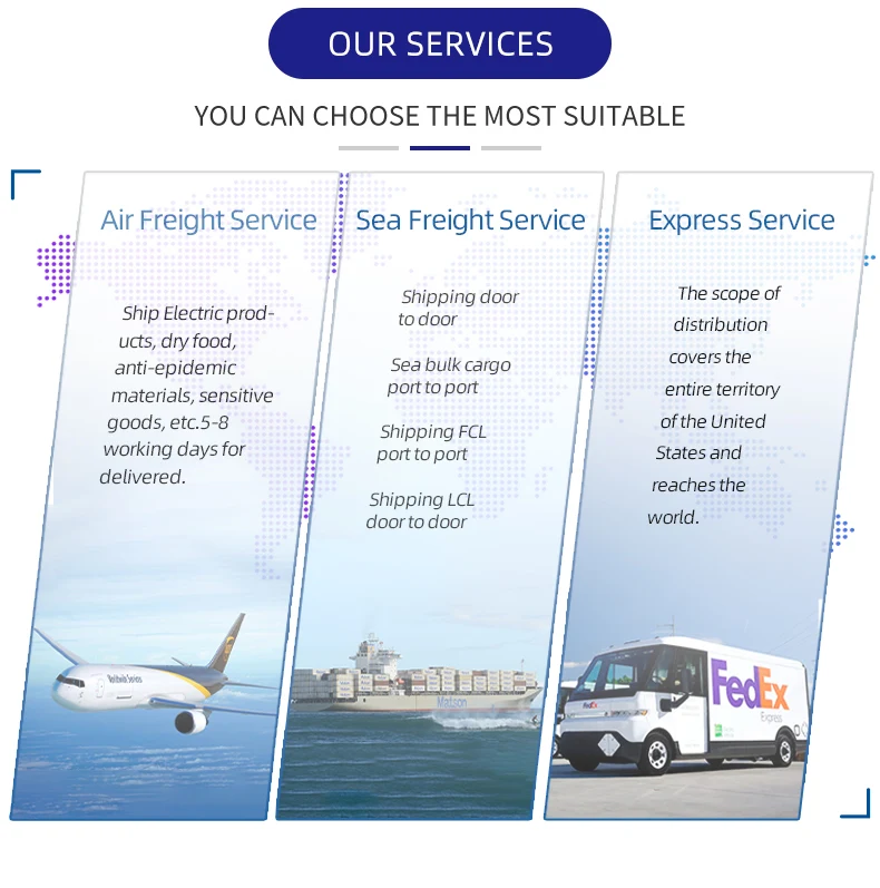 Cheapest Shipping Rates Air/Sea Cargo Services China To USA DDP/Europe/Worldwide freight agents