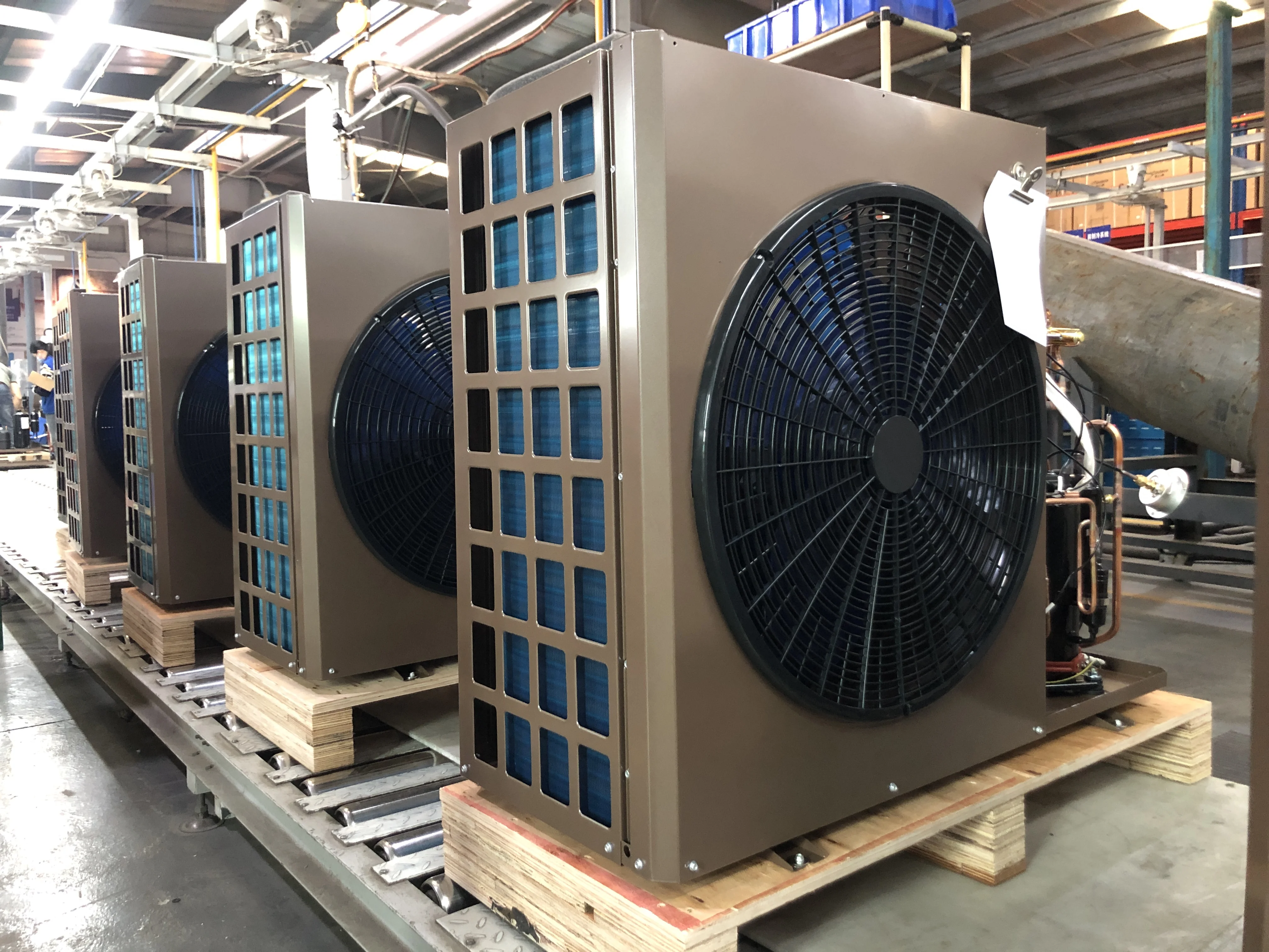 R32 European standard Good Quality Full DC Inverter Heat Pump Water Heaters Air Source Heat Pump with WIFI