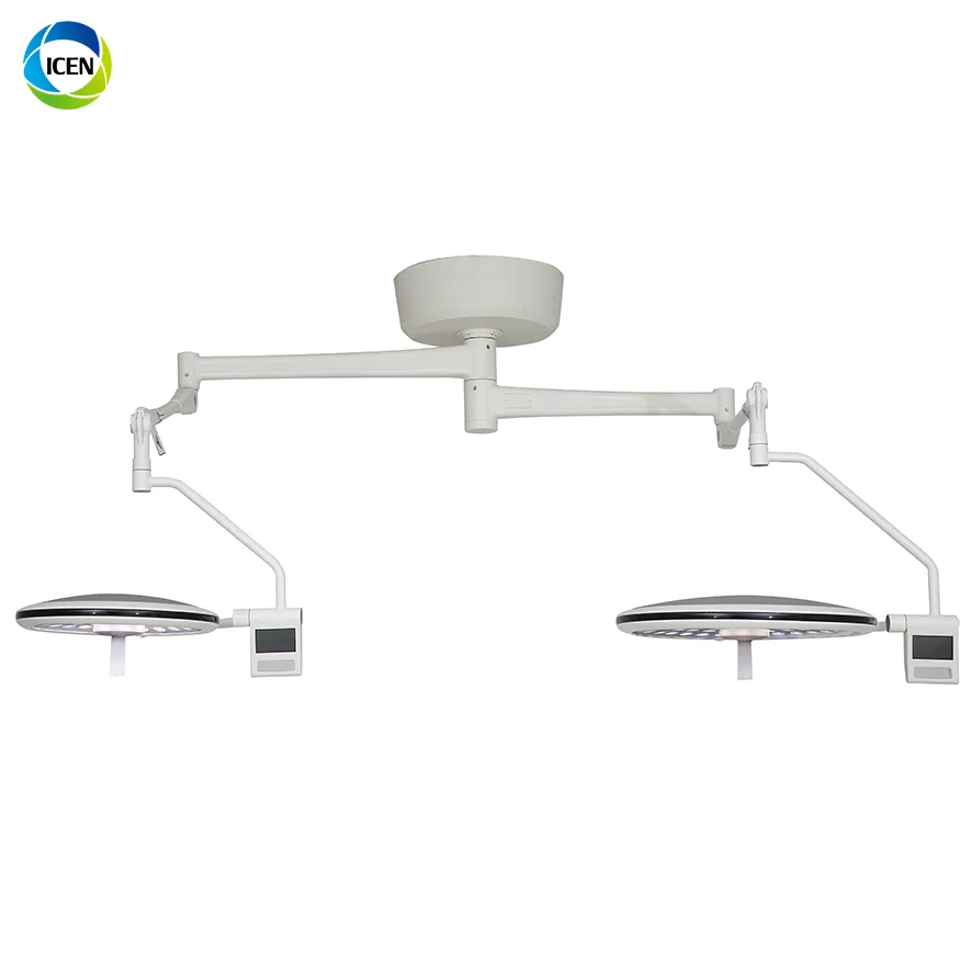 IN-P700 Medical Ceiling Type Double Head Operation Light Led Shadowless Operating Lamp