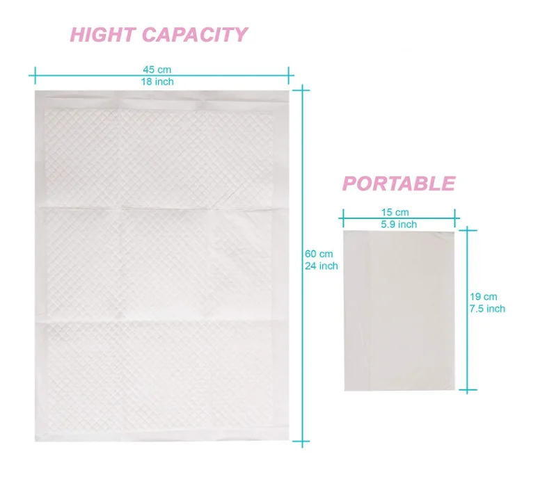 
40 Pack Premium Diaper Changing Table Protector Baby Disposable Changing Pad 