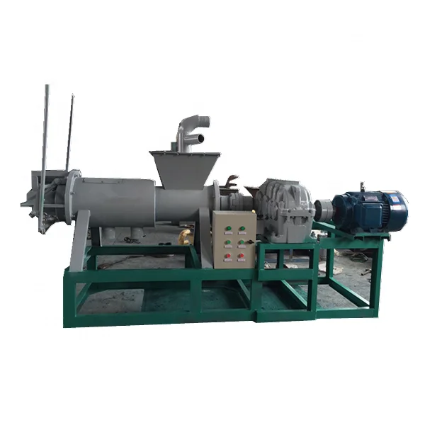 pig manure dewatering machine/vibrating wet and dry separator for pig farms