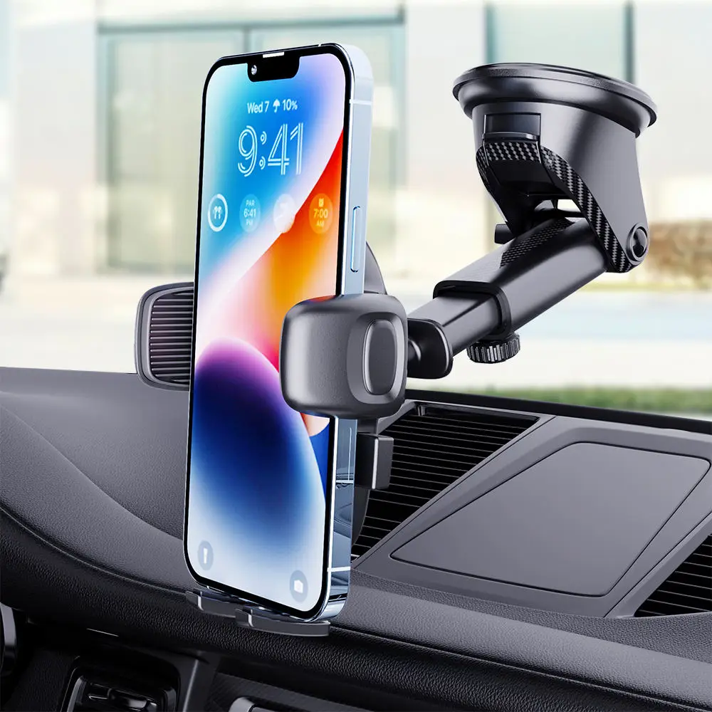 Free samples Universal 2 in 1 Dashboard Windshield Suction Cup phone holder for car