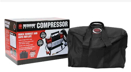 300L/MIIN Fast Inflating Heavy Duty Car Tire Inflator Pump Double Cylinders Full a Tyre In 40SECS 150PSI 12V/24V