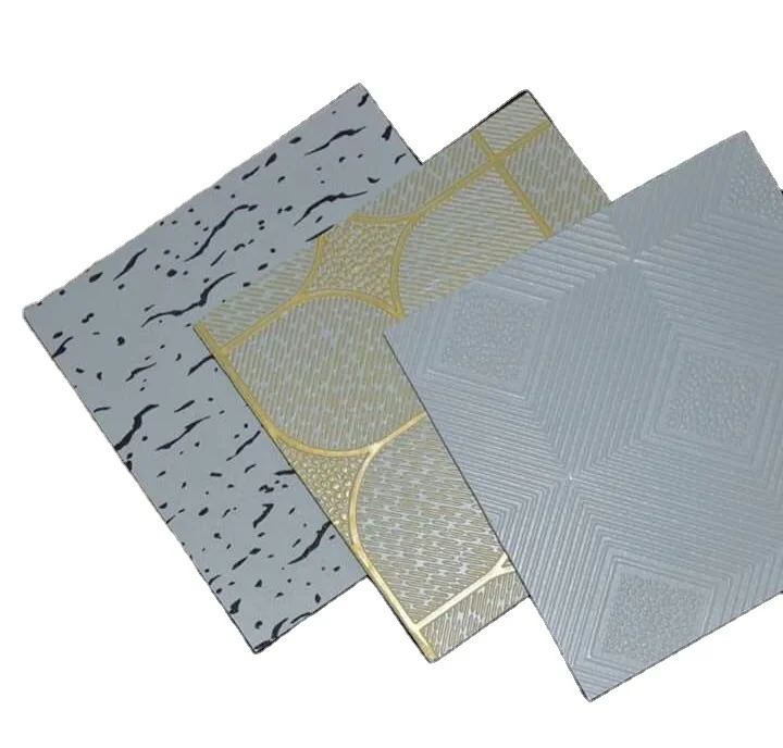 Wholesale price PVC gypsum ceiling board lightweight ceiling board decorative gypsum board