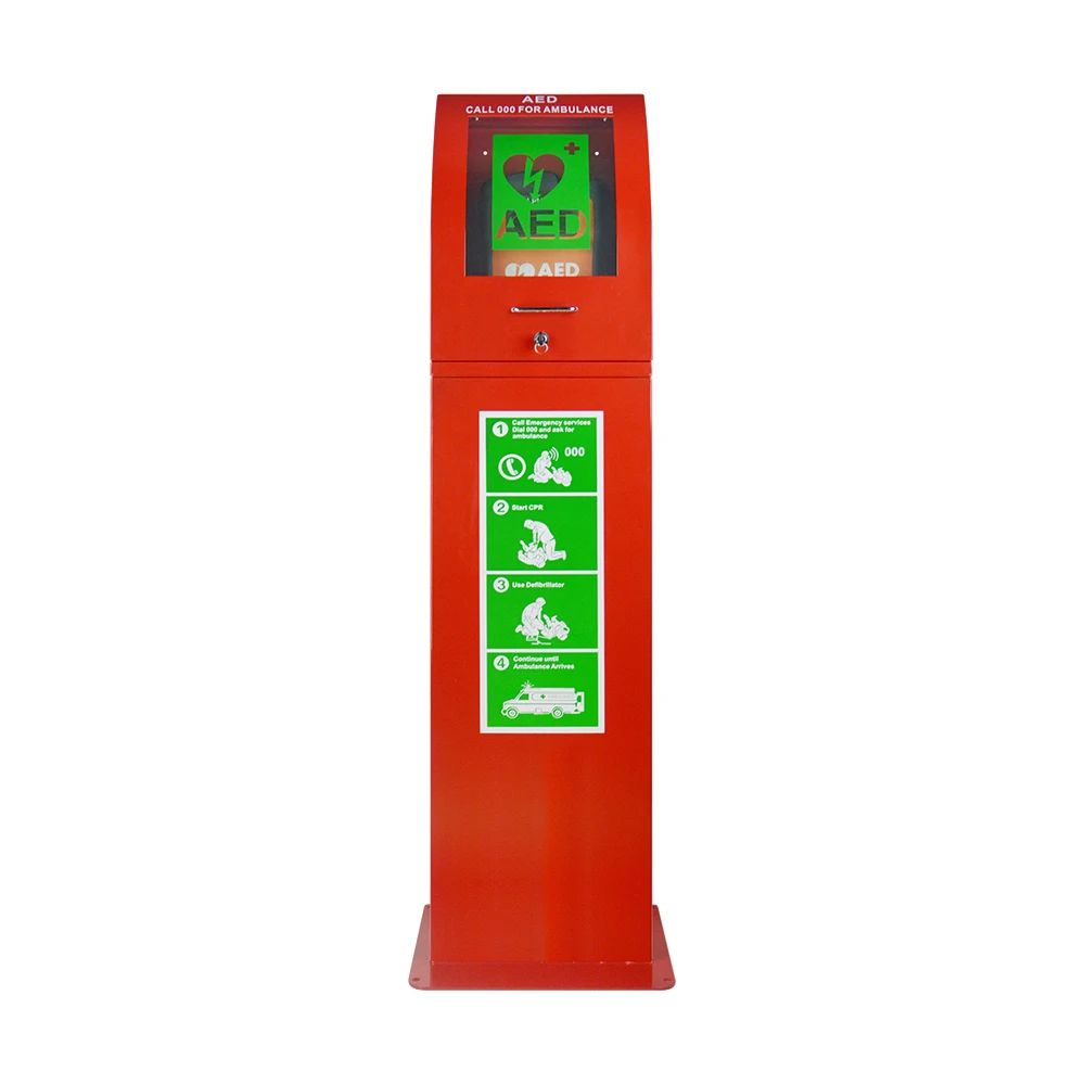WAP M8 Pro AED Defibrillator Standing Storage Outdoor Cabinet fits All Brands