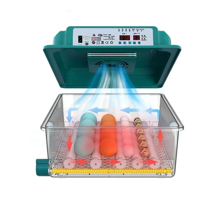 Chicken 64eggs full automatic commercial egg incubator price