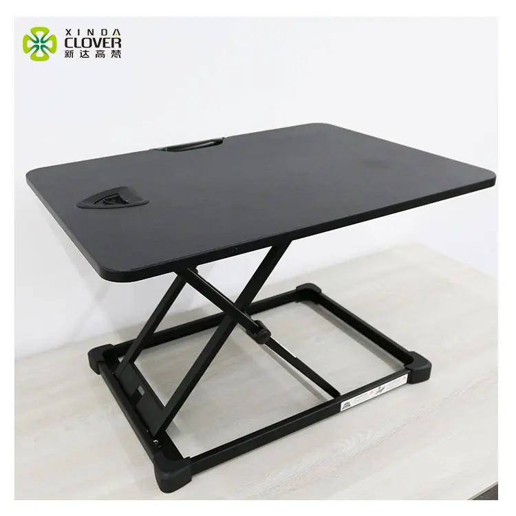 
Sit Stand Laptop Desk Organizer Stand Laptop Desk Office Building Adjustable (height) Foldable Metal Computer Table 