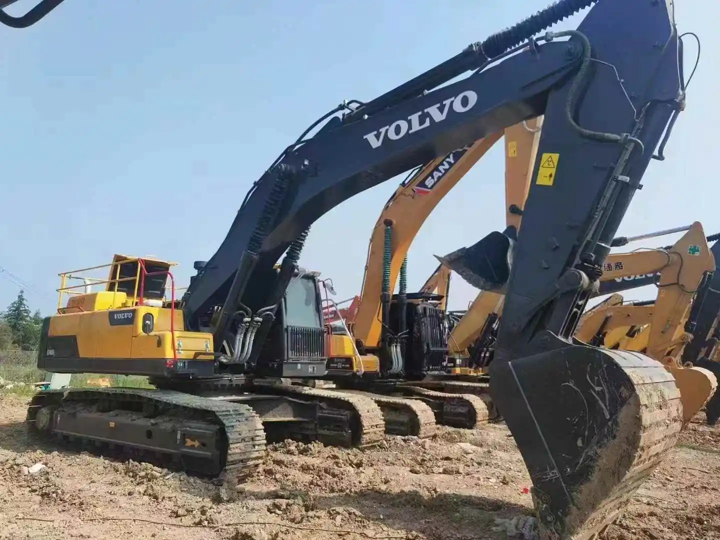 Popular Excavator Second Hand Excavator Original Sweden VOLVO EC480D Used Construction Digger Machinery Hydraulic Crawler