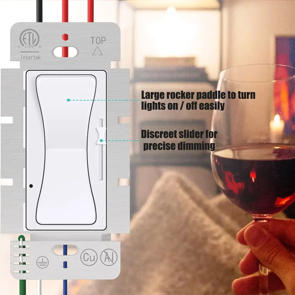 Keygma LED Dimmer Switch 0-10V Dimming Switch
