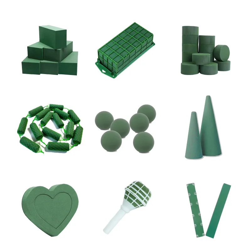 flower Sponge Wholesale Sausage Mud Bouquet Packaging Wholesale Flower Materials flower sponge foam