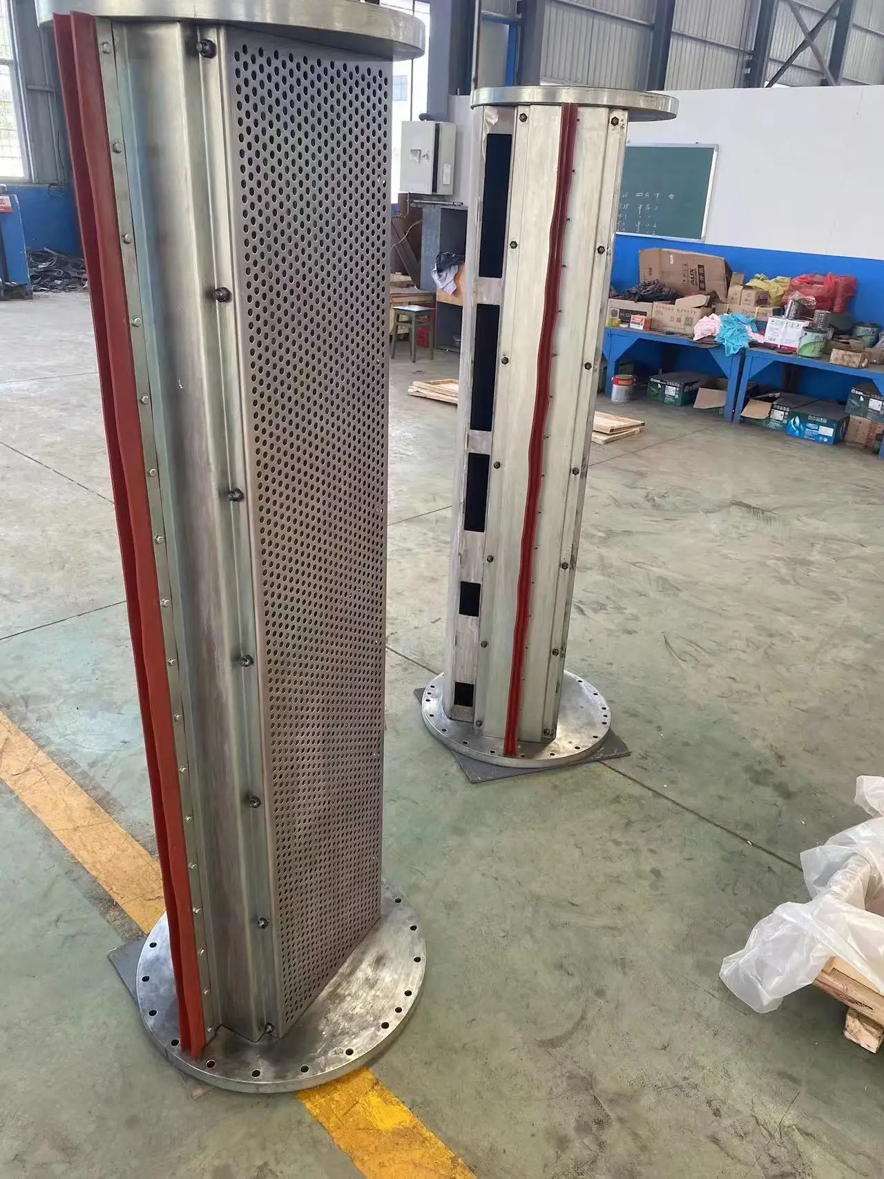 High-quality Copper Fin Aftercooler Oil Cooler Air Compressor Intercooler