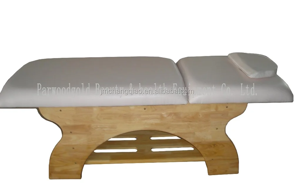 OAK WOOD massage bed 326#,High-end Beauty salon & spa furniture Spa Treatment bed