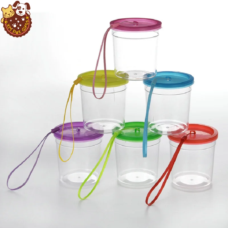 Small Size Plastic Betta Fish Tank Betta Fish Cup With Rope
