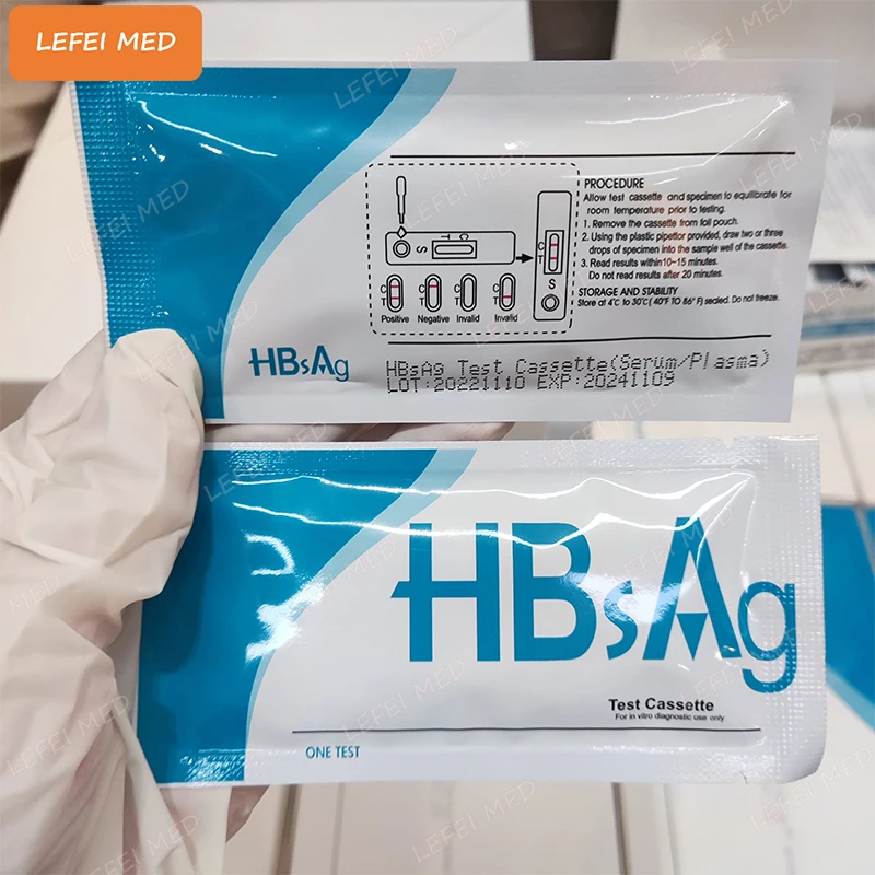 High Accuracy  hbsag rapid test hbsag test kit hbsag test strip