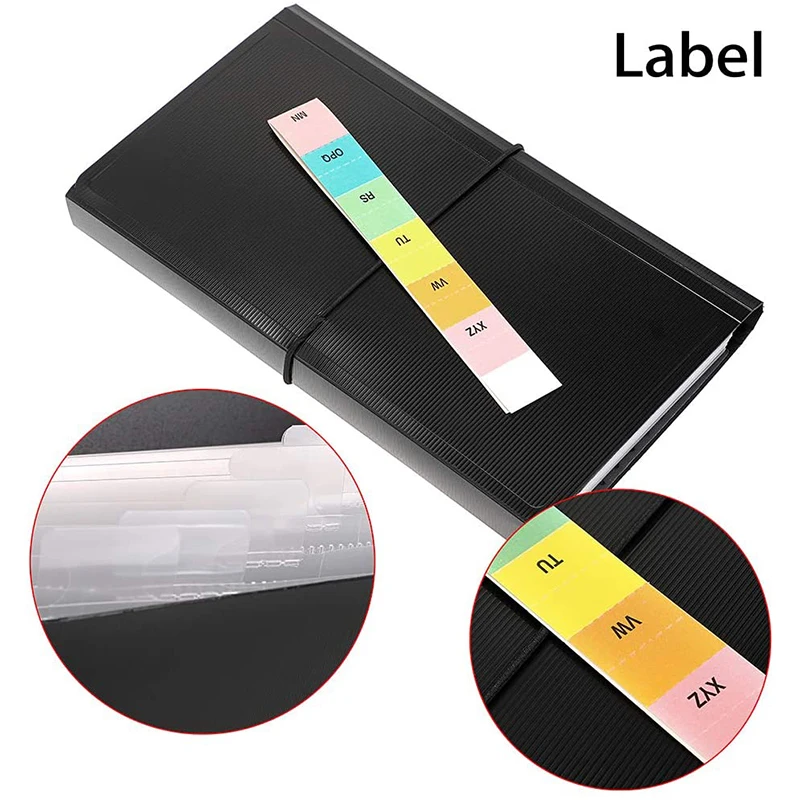 Высококачественная цветная Водонепроницаемая расширяющаяся папка для файлов формата А4 на заказ