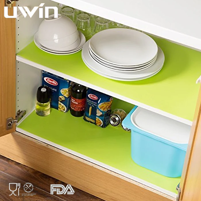  Eco Friendly Various colors Kitchen Cupboard Drawer Grey Clear Anti Slip EVA Shelf