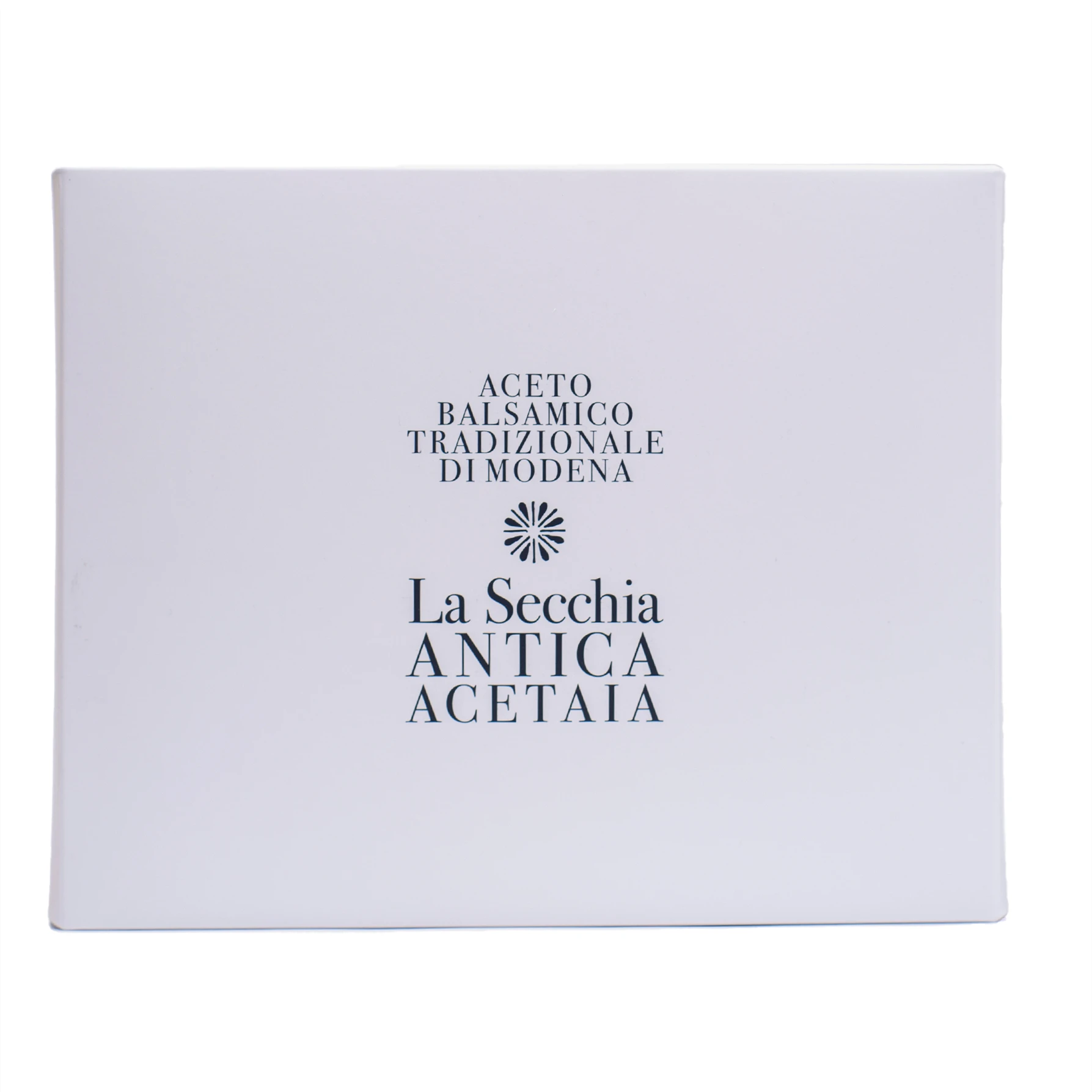 Made in Italy Lasecchia Modena Liquid Seasoning Dark Box Package Glass Bottle Bulk Balsamic Vinegar 100ml