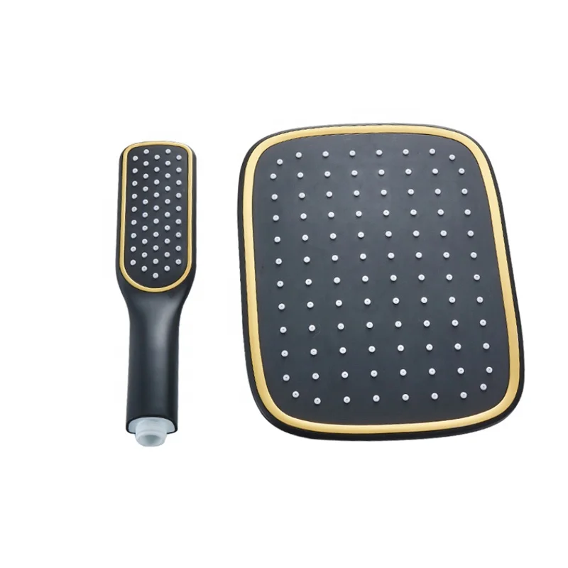 shower set wall mounted brass tap Bathroom taps luxury brass kits rain rainfall showerset mixer faucet set shower equipment