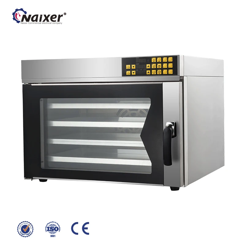 
 Металлические коммерческие электрические печи для выпечки хлеба пиццы конвекционная печь горячего воздуха  
