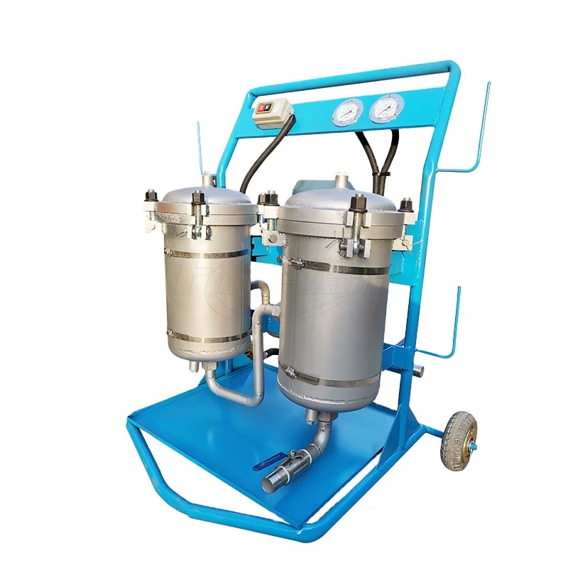 Mobile Oil Purifier Machine Small Scale diesel Oil Filtration Machine