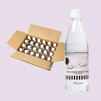 Pink Cloth Domestic Bottled Silicon Natural Beauty Mineral Water