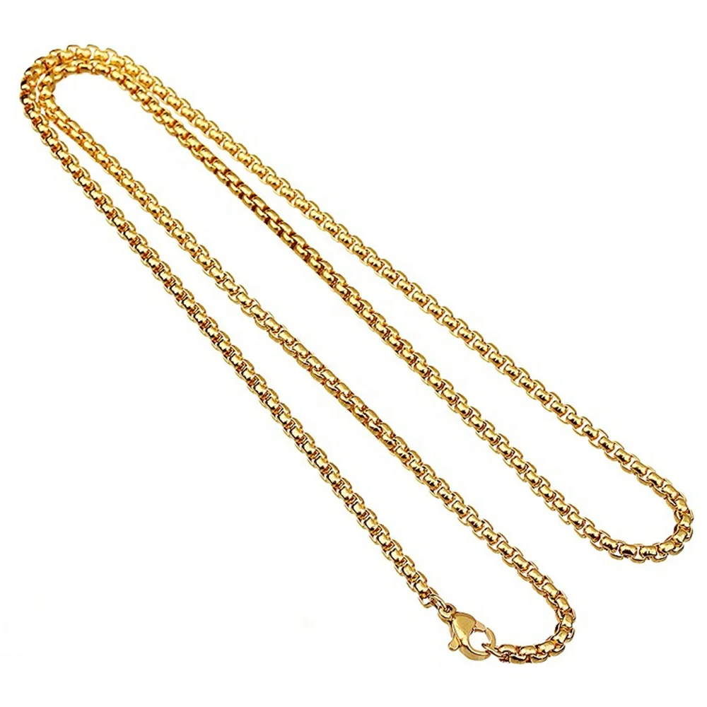 Wholesale Fashion Style Jewelry 316L Stainless Steel Chain Link Necklace