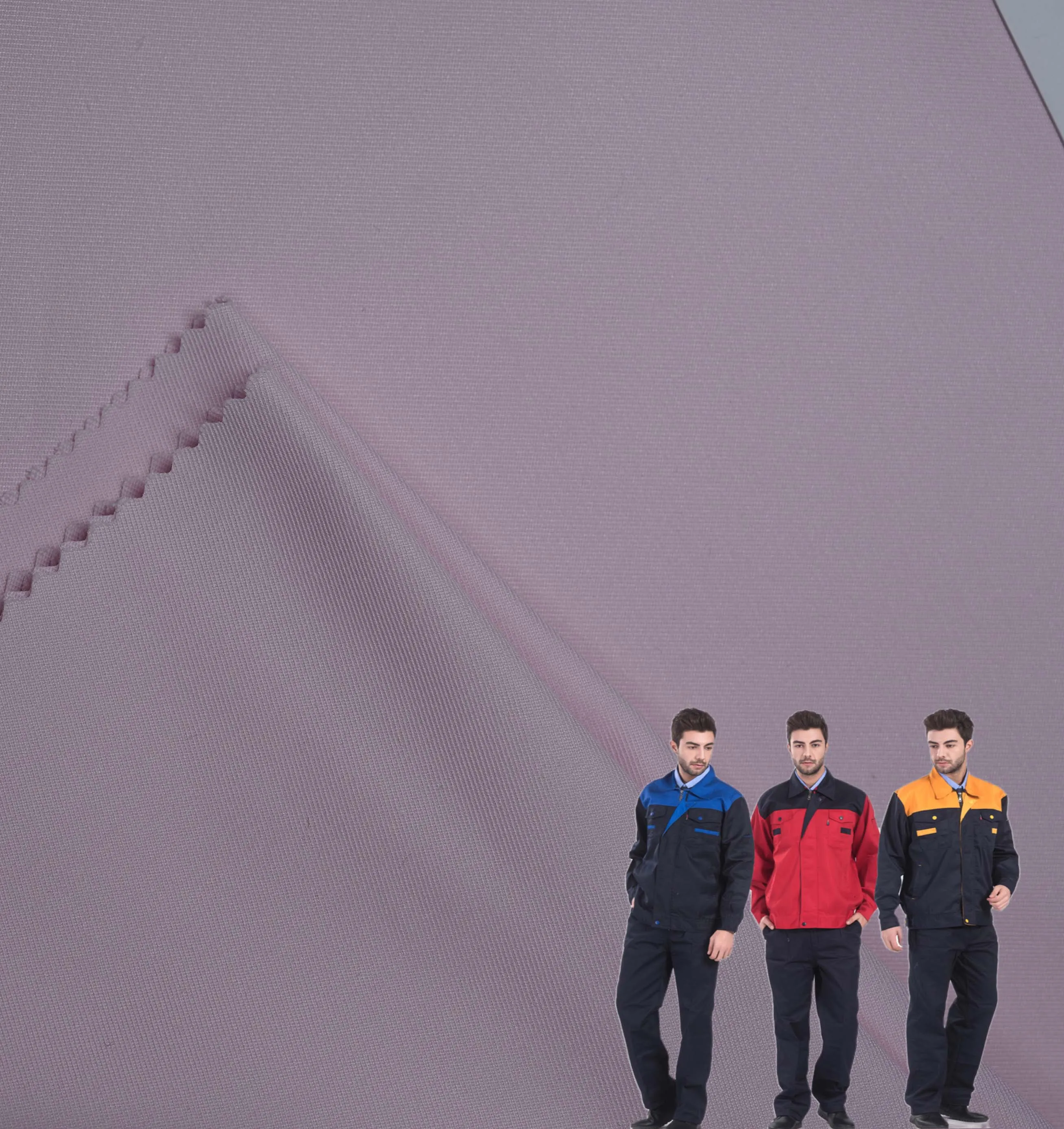Hot Selling 90%Polyester 10%Cotton TC Navy Blue Khaki Tear-resistant Ripstop Fabric for Workwear Uniform