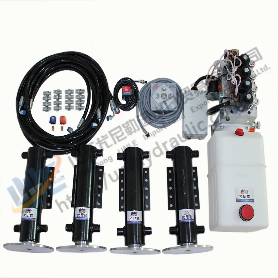 3T 5T Camping car hydraulic leveling systems jacks rv hydraulc leveling