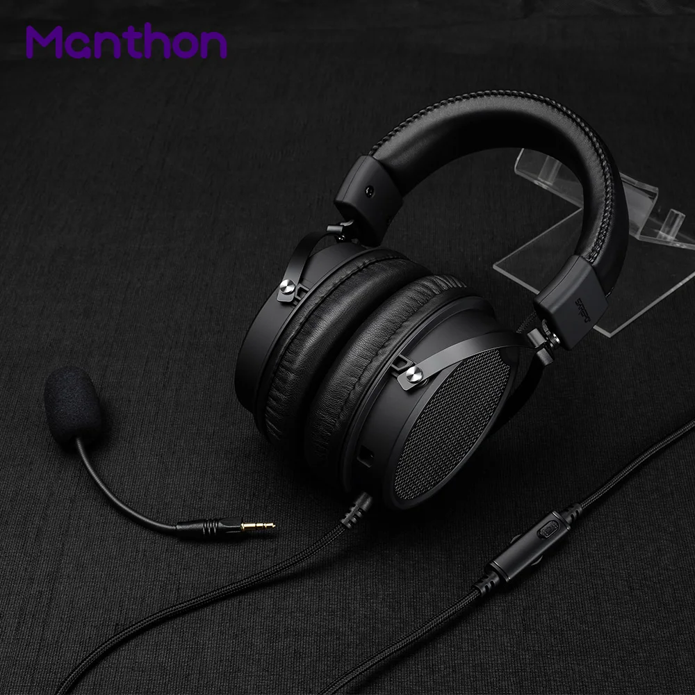 Professional Rog Wired 3.5mm Plug 50mm Metal Gaming Headset