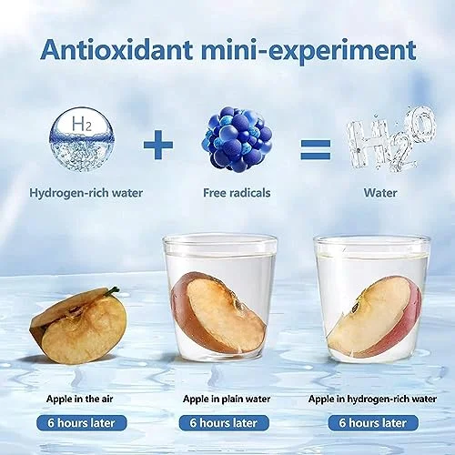 glass Portable Hydrogen Water Ionizer Machine battery Hydrogen Water cup Hydrogen bottle