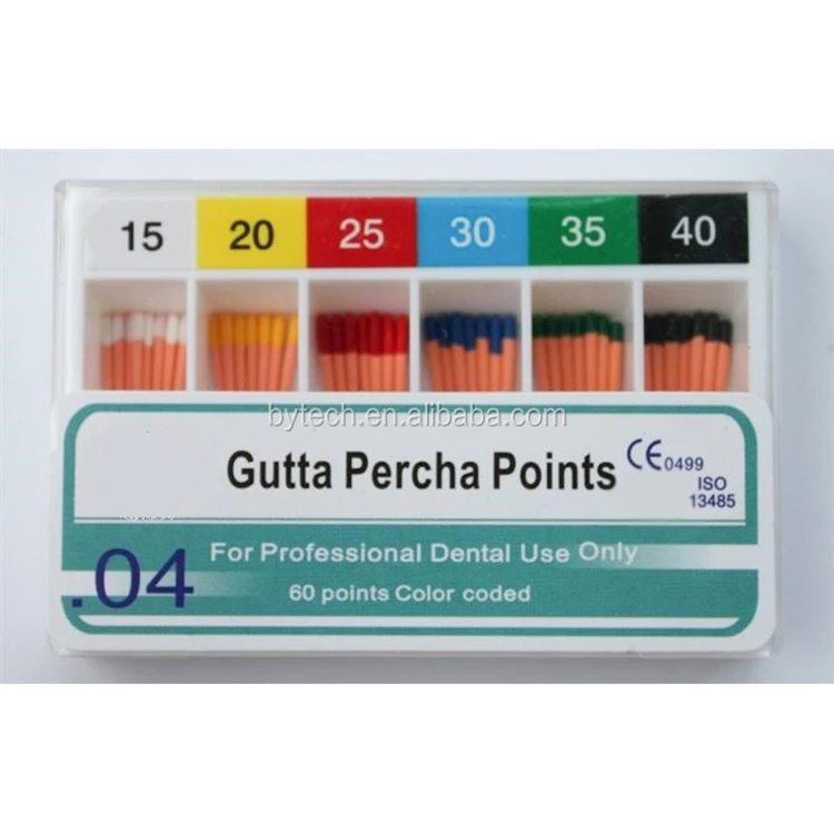 High quality practical hygienic flexible 0.06 taper dental absorbent paper points