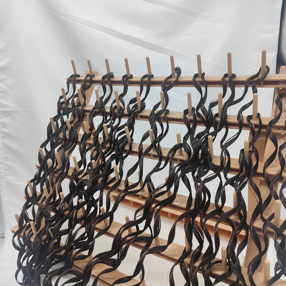 factory customized Cheap display hair organizer rack hair thread extension rack braid hair rack Thread Holder Sewing
